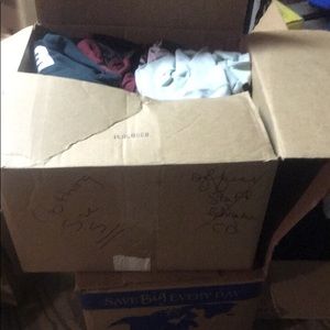I have two boxes of mostly name brand clothing